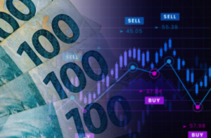 Notas do Real com gráfico de cotação